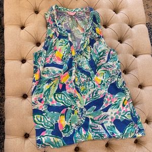 EUC Lilly Pulitzer tank